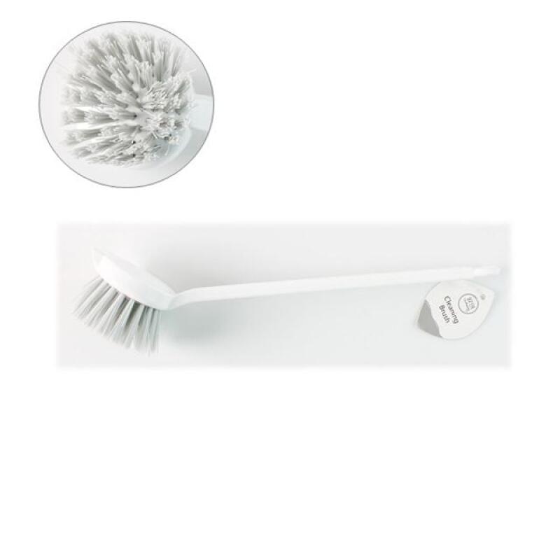 Toilet cleaning round brush