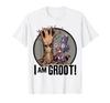 Marvel Guardians of the Galaxy Groot & Rocket Retro Comic T-Shirt