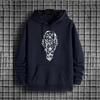 Ancient Wolf Totem Print Mens Hoodies Urban Streetwear Fashion Hip Hop Hooded Sweatshirt Male Trendy Casual Hoody Autumn Winter