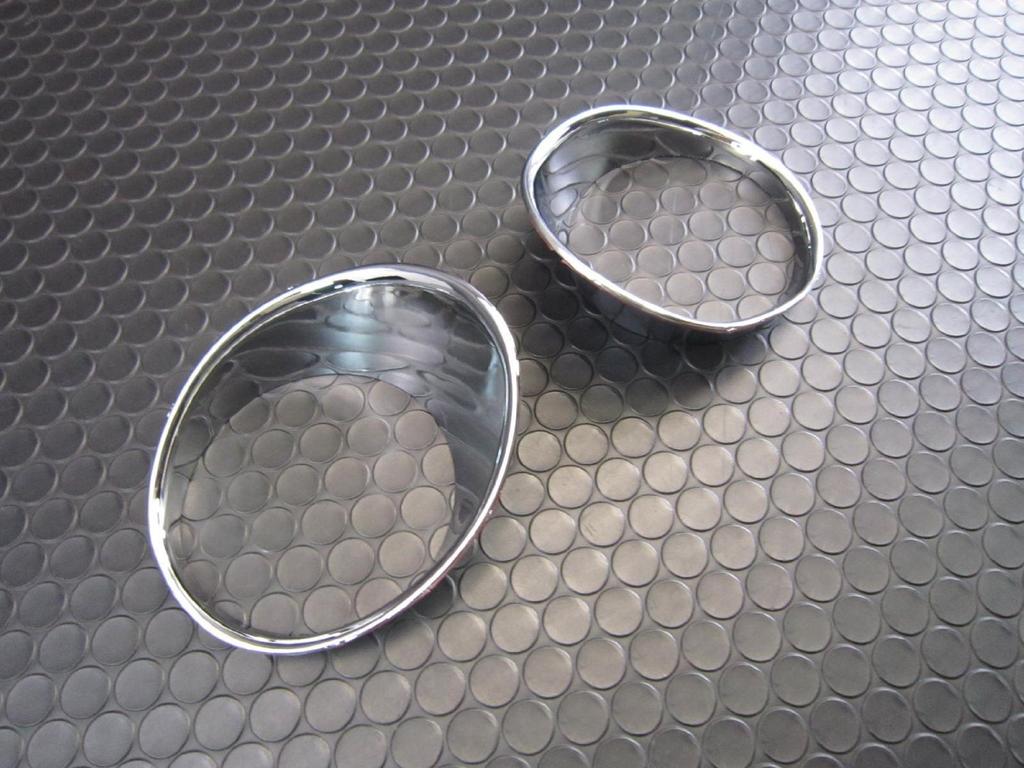 BRIGHTZ Chrome Fog Light Covers for the Voxy Fits the Voxy and ZRR and 75W 70/75 (Late Model) [FOG-COV-075], ZRR70G, ZRR70W, ZRR75G, ZRR75W, 70G, 70W,
