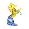 Fake Crystal Horse Figurine Artistic Simulation Pony Statue Miniature Zodiac Animal Sculpture Home Office Desktop Feng Shui Decoration Ornament