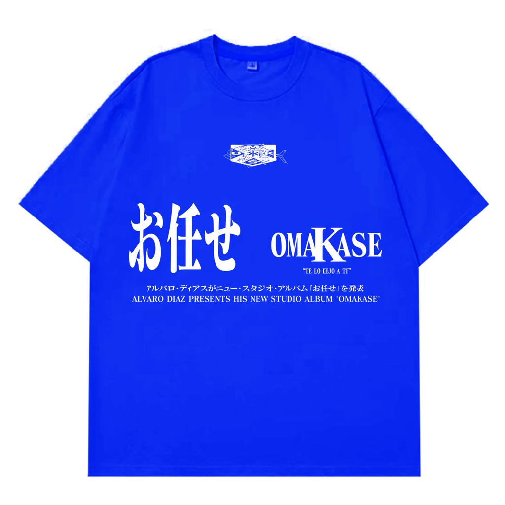 Alvaro Diaz Omakase Album 2026 Tour Merch Tshirt Unisex Unisex Fashion Vintage Tshirt Summer Cotton Loose Casual Oversized Tshirts