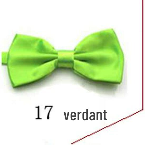 Krawatte im koreanischen Stil mit doppelter Lage für Männer und Frauen - Trendiges einfarbiges Hochzeitsaccessoire