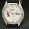 SEIKO 5 VINTAGE AUTOMATIC 7009A JAPAN MENS WHITE COLOR DIAL WATCH a700569-5 R203-a700569