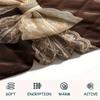 1Pc Gorgeous Bow Print Flannel Blanket, High quality Comfortable for All Seasons, Home Decor, Warmth and Comfort, Perfect for Christmas Gifts W42