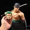 One Piece Anime Large 50cm Five-Headed Eagle Carrying Knife Domineering Zoro Collectible Statue Model Figure Ornament Gifts