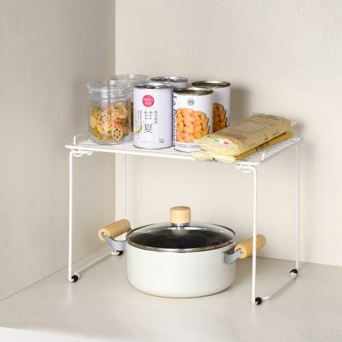 Wahei freiz Kitchen Storage Shelf L Blancs RG-0232
