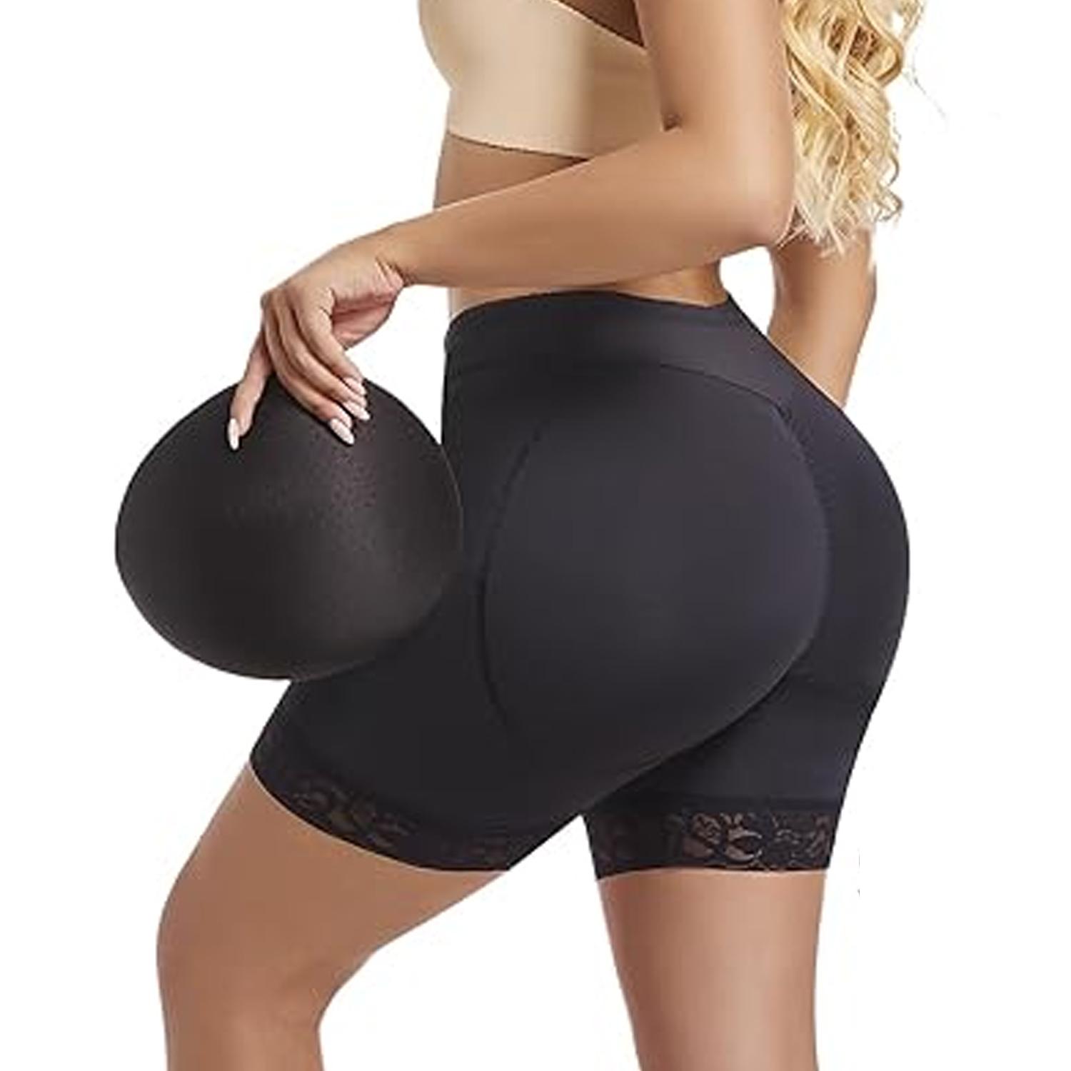 

Трусики-корсеты с большими подушечками премиум-класса, утягивающие бедра, корректирующие бесшовное нижнее белье с большой попой, корсет Faja Briefs 3XL чёрный