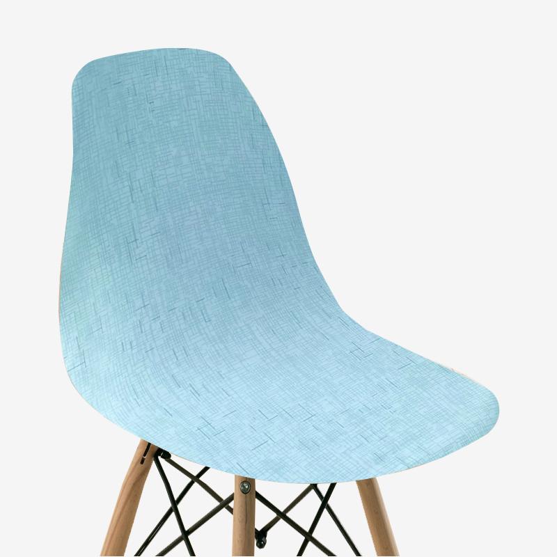 Floral Printed Shell Chair Covers Elastic Seat Cushion Cover Protector for Chairs Fitted Kitchen Living Room for Home Decor 1pc