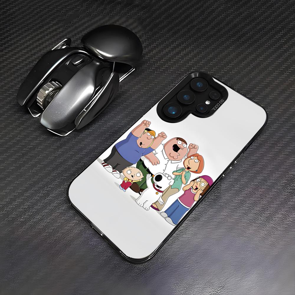 F-Family Funny Guy Phone Case For Samsung A25 A33 5G A54 A36 A35 A56 A52 A14 Shockproof Colorful Cover