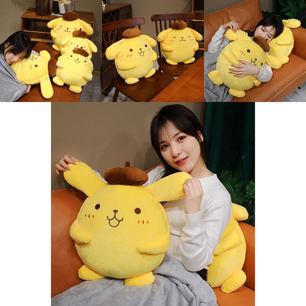 Soft And Cuddly Pudding Dog Plushie Perfect For Bedtime Snuggles And Decor
