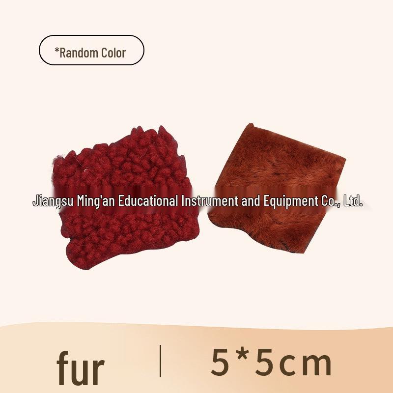 

Набор для электростатических экспериментов с мехом и шелком - Учебный аппарат по физике для теста на горение шелка