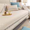 Luxury Sofa Cover Non-slip Cotton Linen Towel for Living Room Modern Seat Sofa Cushion Universal Couch Protective Slipcovers