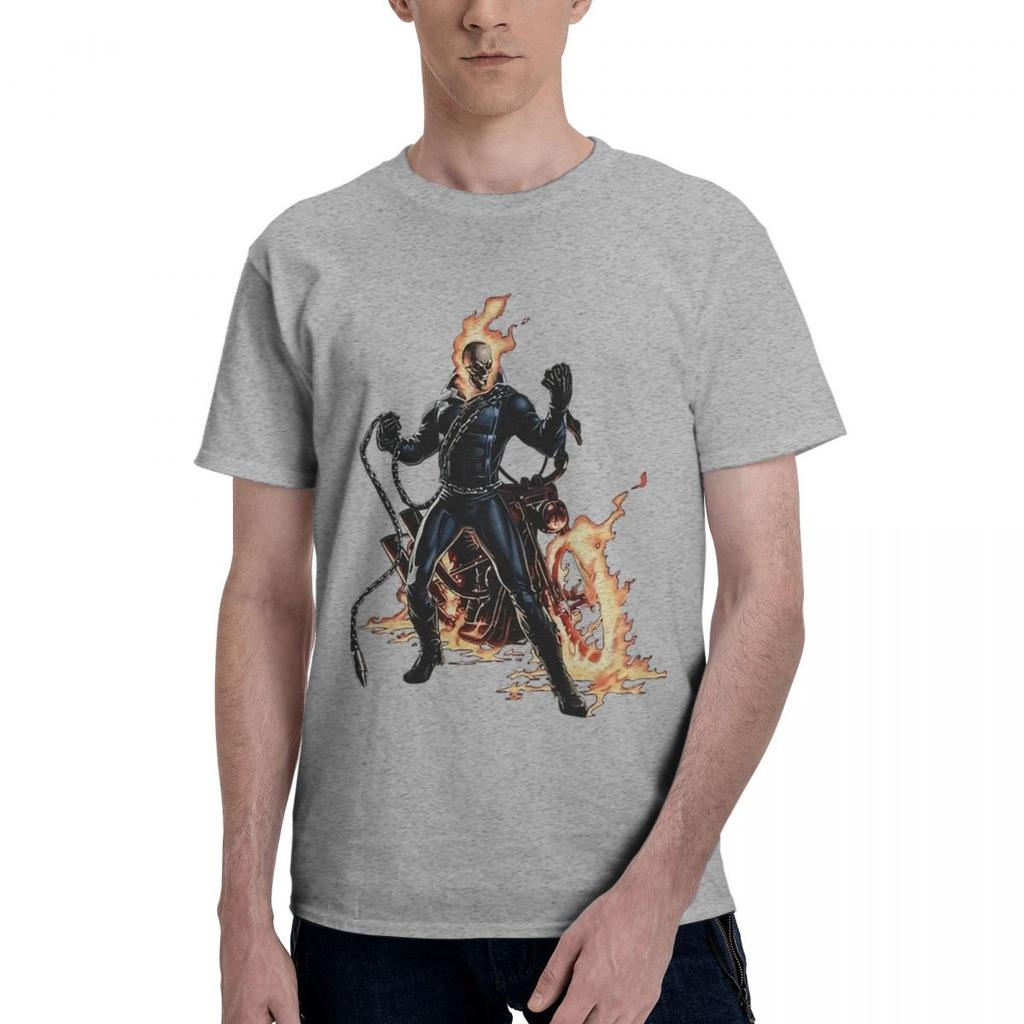 Alliance Streetwear Ghost Rider 100 Cotton Casual Breathable Confortable Tops Football Shirts 2025 T Shirt Men