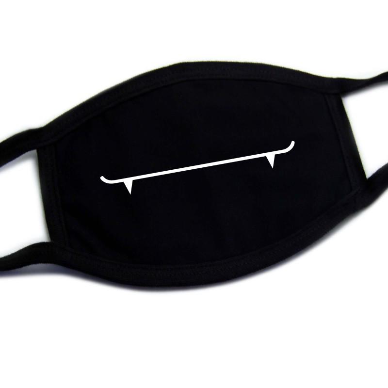 European-American Cute & Funny Halloween Printed Cotton Face Mask for Adults, Dustproof.