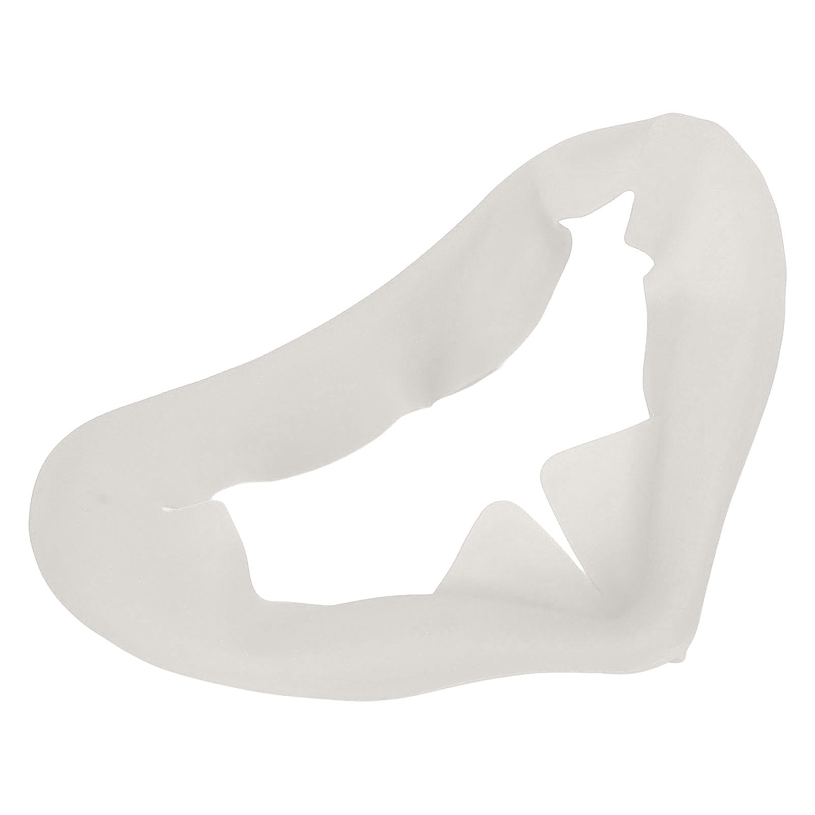 

Silicone VR Face Cover for Quest 2 Sweatproof Lightproof Face Cushion Washbale Insert VR Face Nose серый