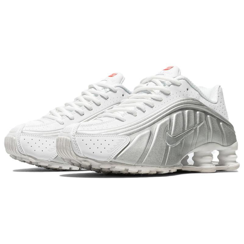 Nike Shox R4 'White Metallic' Women's Sneakers AR3565-101