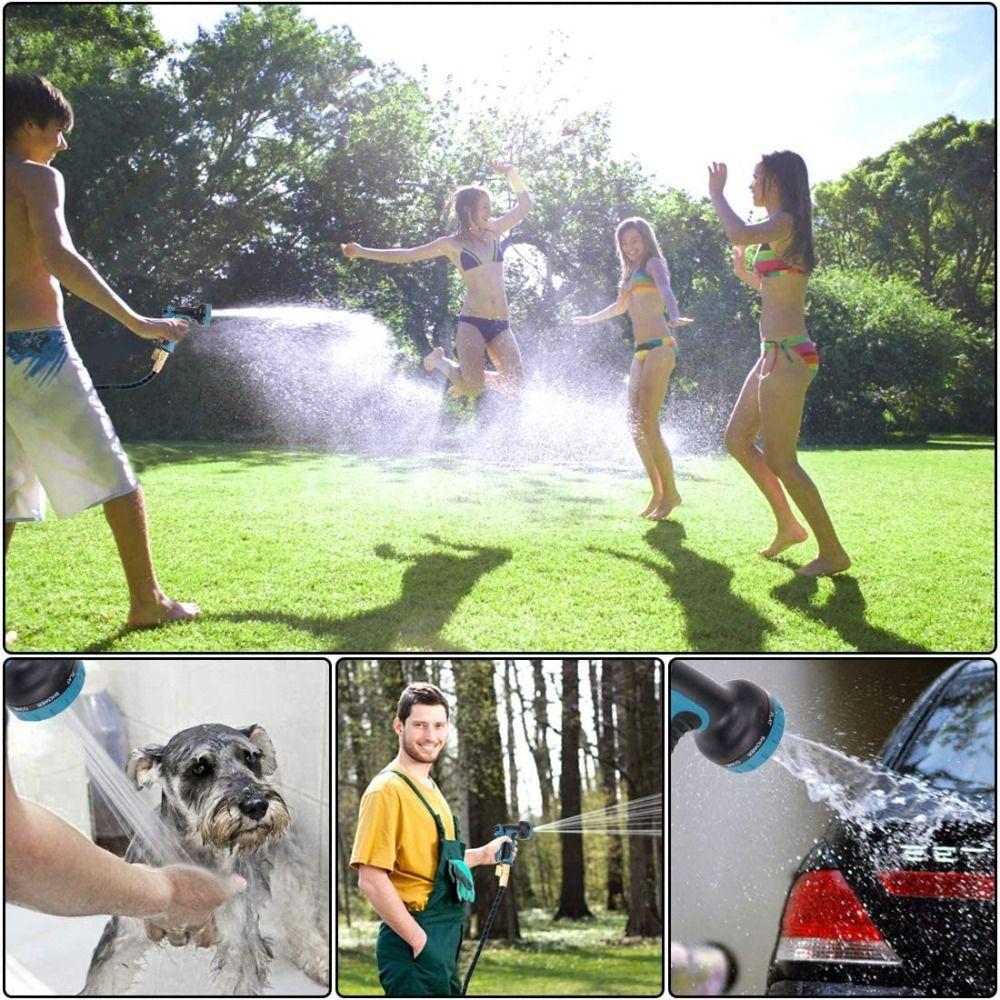 Plastic Material Expandable Magic Hose 10 Spraying Functions Car Wash Sprayer  Car Cleaning