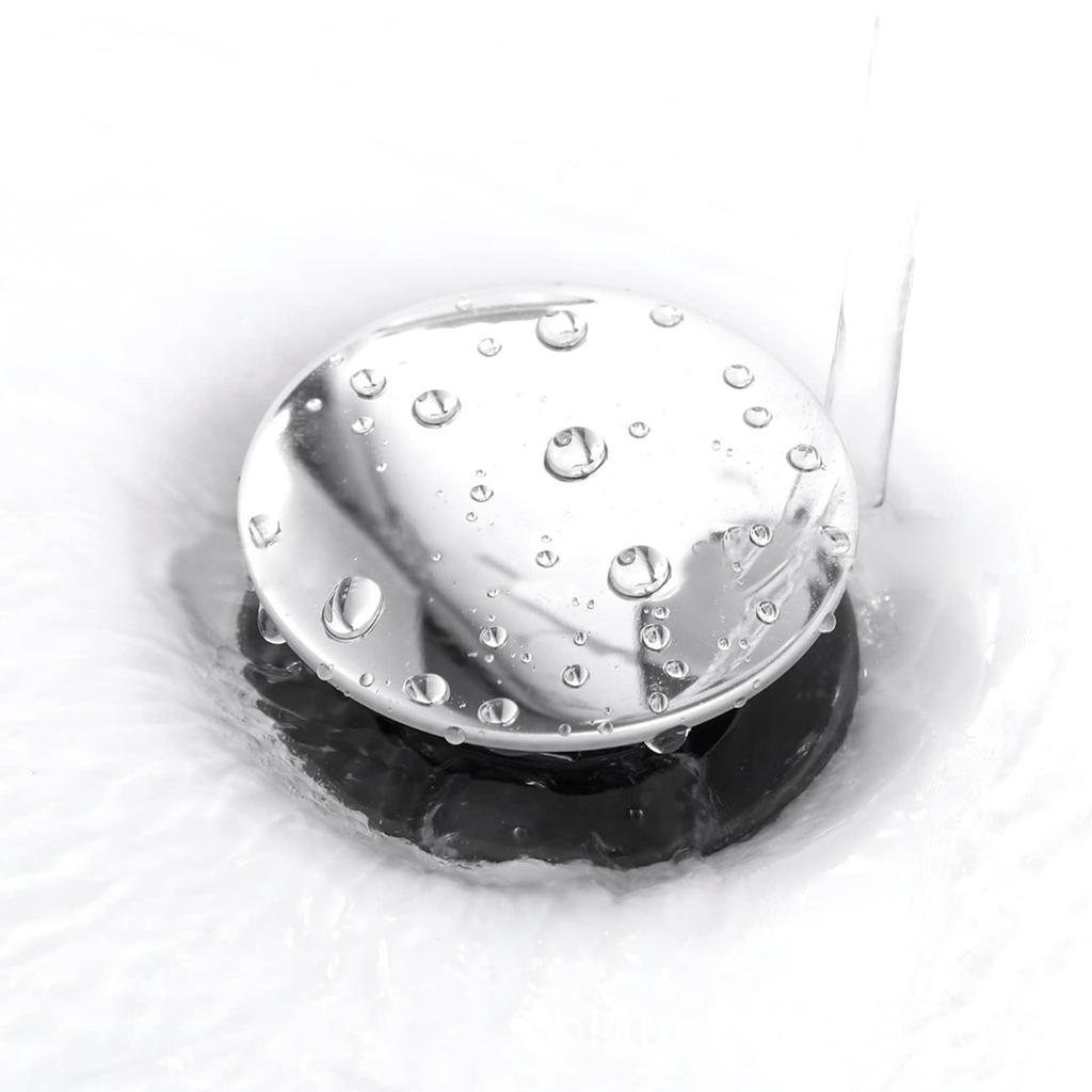 Bathroom Manual Lift Drain Plugs Bathtub Stopper Drain Filter Replacement Drain Plug Sink Stopper Top Fitting Parts