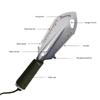 Portable Camping Hiking Traveling Pinic Shovel Multifunctional Ordnance Shovel Survival Outdoor Equipment Garden Tool Shovel