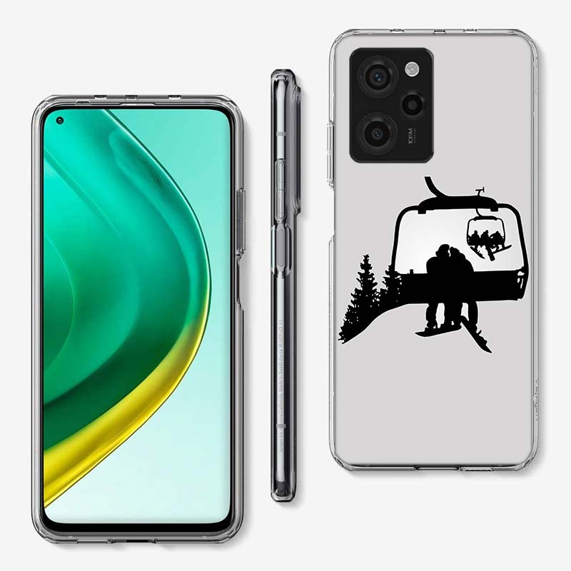 Skiing Snow Snowboard Ski Cover Phone Case For Xiaomi Poco M8 M7 M6 M4 M3 X7 X6 X4 Pro F7 Ultra M5S Mi 14 14T 15 15T 12T 10T Pro