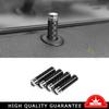 Inner Door Bolt Lock Down Cover Trim For BMW X5 X6 F15 14-18 Vinyl Carbon Fiber
