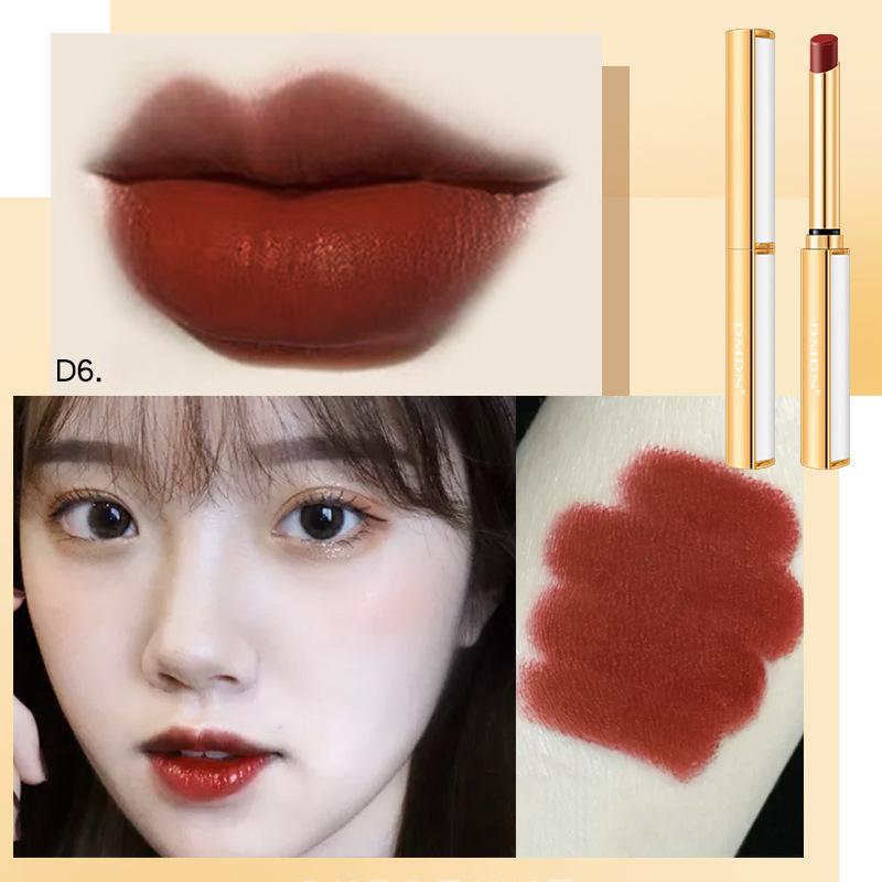 Sheepskin Tube Lipstick Matte Velvet Lipstick Not Easy To Fade Lipstick Makeup