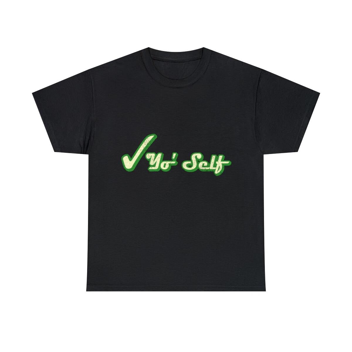 

Check Yo Self Graphic Tee Shirt, S-5XL 4XL