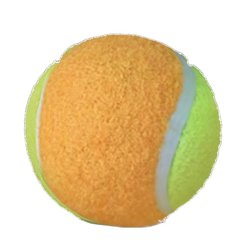 Durable Rubber Tennis Ball Dog Toy, Squeaky Bouncy Pet Chew Toy for Puppy, Interactive Fetch Toy for Small Medium Large Dogs