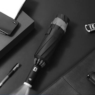 Maydu Automatic LED Reverse Folding Umbrella