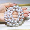 C-Girls Pearl Shop - Accessory Specialty Store - Formal Occasions Necklace - Extra Large Hanadama Pearl 12mm Pearl 50cm White - Gift Wrapping