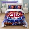 Set Biancheria da Letto Personalizzato con Nome Bolton Wanderers FC 1 Copripiumino + 2 Federe Logo Calcio Regalo Personalizzato per Occasioni Speciali Decorazione Camera da Letto