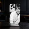 L-Leonardo D-DiCaprio Phone Case For iPhone 17,16,15,14,13,12,11 Plus,Pro Max,SE4Soft Silicone Black Cover