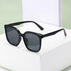 Unisex Myopia Sunglasses Blue Light Blocking Square Frame Near Sight Eyewear Luxury Oversized 0 To -4 0