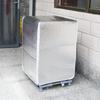 Washing Machine Cover Tin Foil Double-Layer Waterproof Dustproof Sun Protection Dryer Cover Durable Household Protective Cover