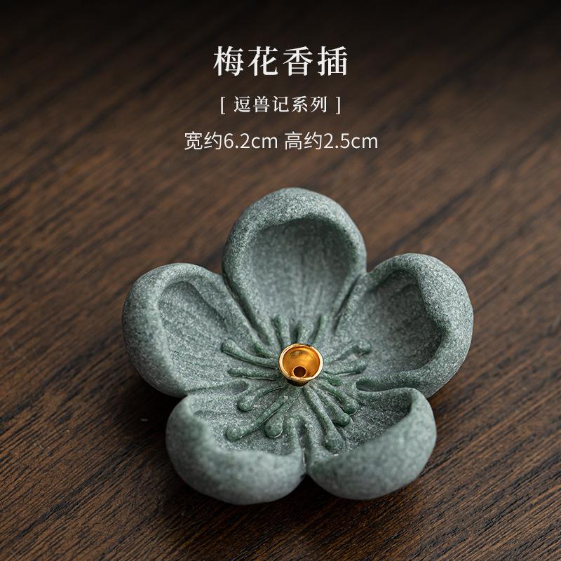 Подставка для благовоний Bluestone Lotus, декоративный фонтан, курильницы, устройство для распространения ароматов во время медитации, кадильница, чайная посуда.