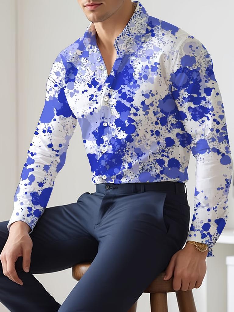Men's Splash Ink Shirt