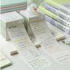 150 Sheets Ansparent Sticky Notes - Pull-out Writing Sticky Stickers, Quick-drying, Suitable for Office and School
