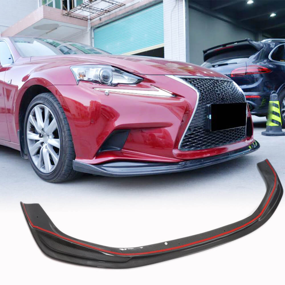 

Front Bumper Lip Cover (for F-Sport 2013-2016, Carbon) for Lexus IS 2013-