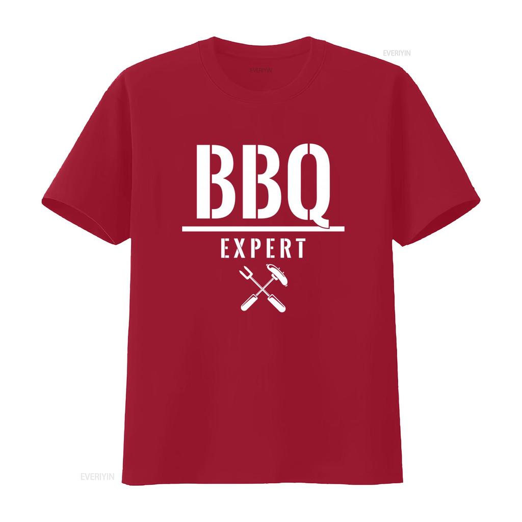BBQ Expert T Shirt for Ladies Perfect Grill Lovers vintage Washed Comfortable Versatile Stretched graphic designer clothes