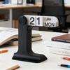 1 Stück Modernes INS-Design Tischkalender Umblätterkalender Kreativer Schreibtischkalender Büro Schreibtischdekoration 2025 2026