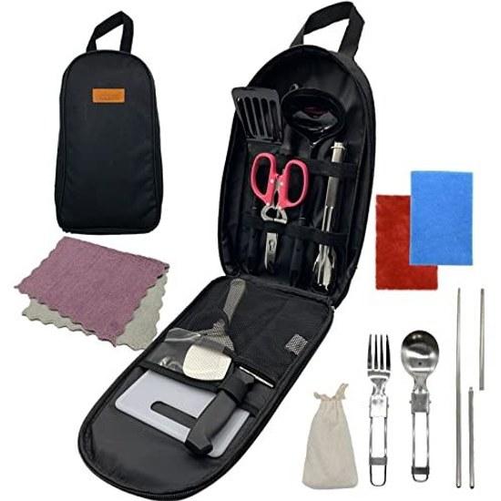 Barbecue 17-piece set 20-piece cooking utensils camp outdoor glamping