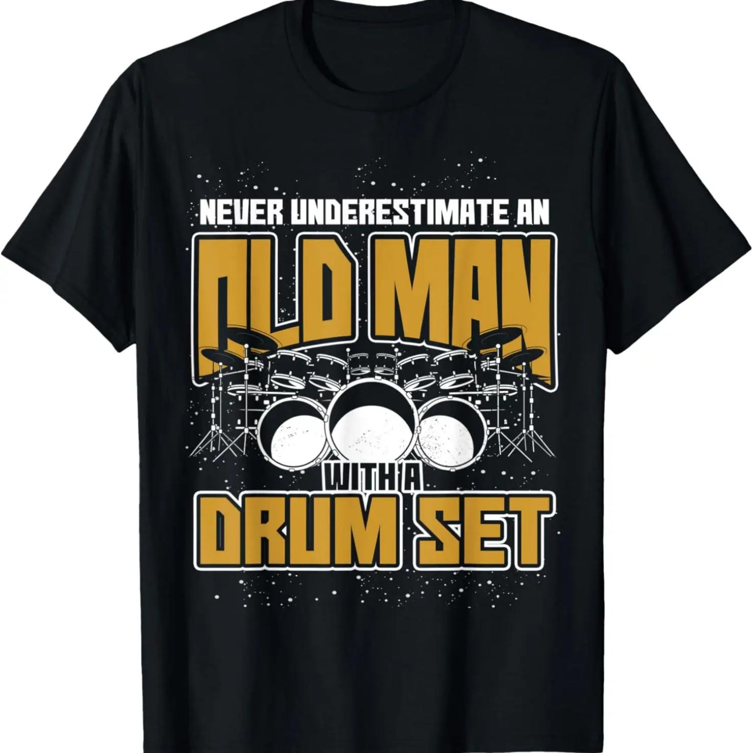 Little Drummer Boy Percussionist Christmas Holiday Drum T-Shirt S