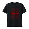 Thank You Bag T Shirt Vintage Washed Unisex Stylish Homme Designer Clothes Casual Fashion Top For Everyday Wear Graphic