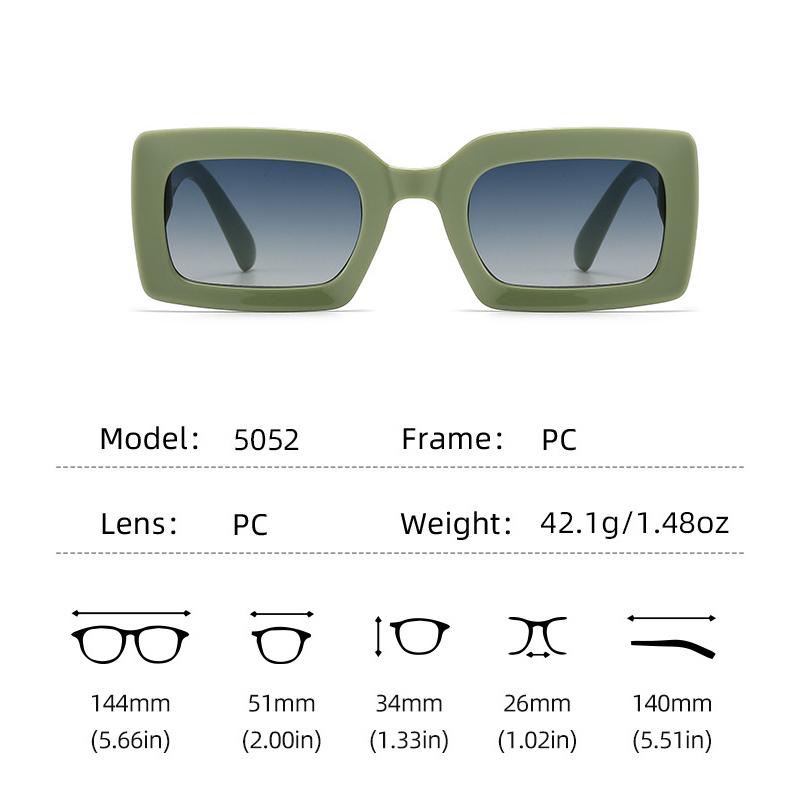 Large Square Frame Sunglasses Hollow Lightweight Anti-ultraviolet Driving Sun Protection Glasses