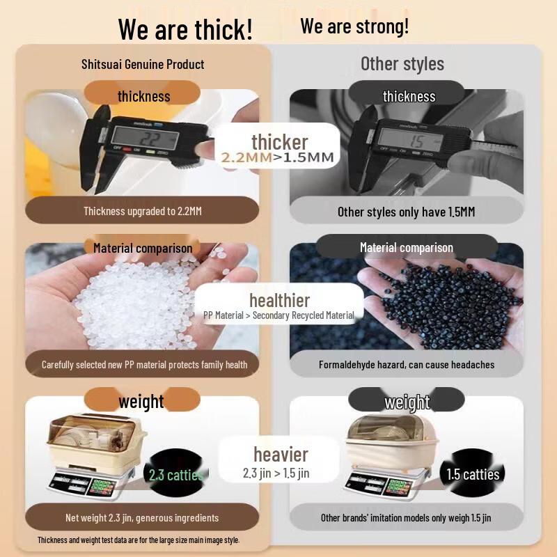 Qiwei Nordic Plastic Dish Drying Rack