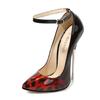 16cm Metal Extreme High Heels Shoes Woman Sexy Leopard Women's Heels Luxury Straps Pumps Party Stripper Dance Shoes Ladies Heels