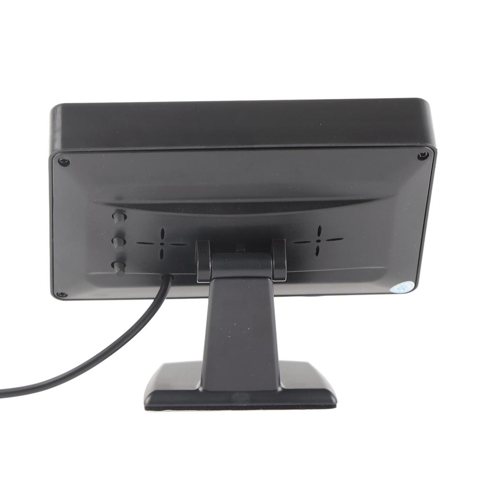 4.3inch Color LCD Display Rearview Camera Monitor Waterproof Car Monitor for Car SUV Van Truck Black