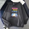 Seven Days A Week HoodiesDuck Kawaii Cartoon Sweatshirts Korean Style Casual Women Winter Coats Clothing for Girls Tops