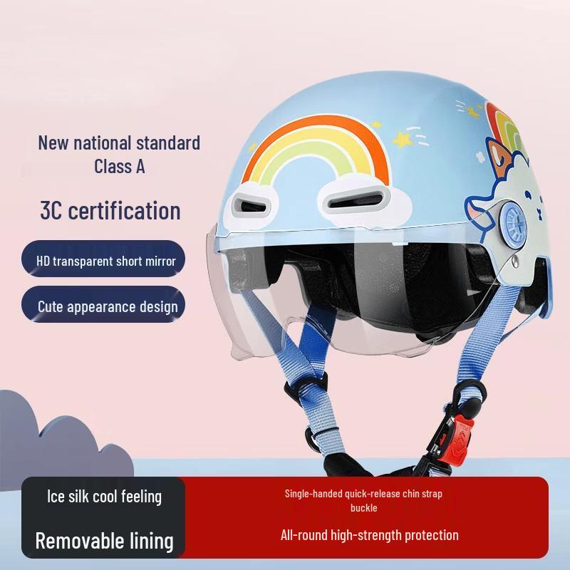 HANDUNYOU Kids Motorcycle Half Helmet
